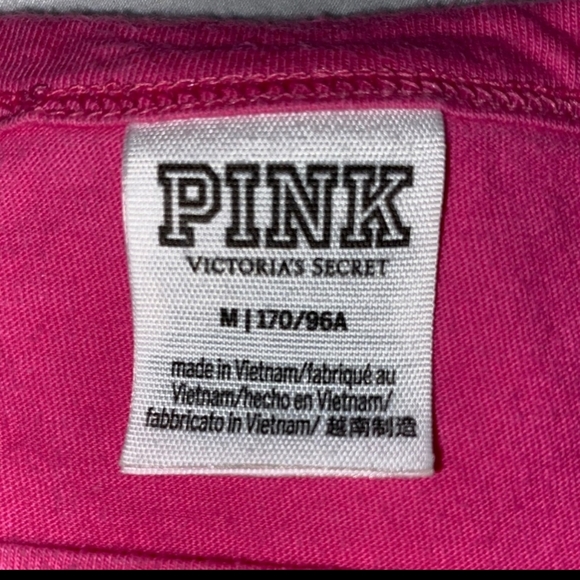 Victoria Secret PINK cropped long sleeve shirt - Picture 2 of 3